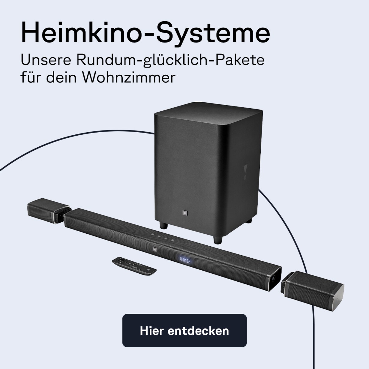 Zu den Heimkino-Systemen bei Cyberport