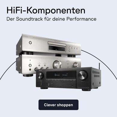 Kauf dir jetzt neue HiFi-Komponenten