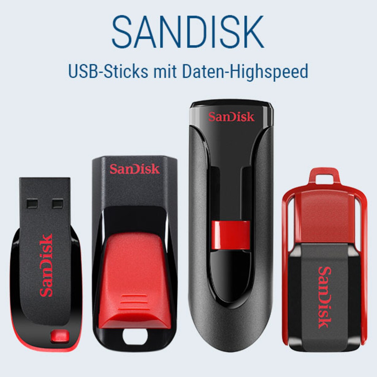 Zu den USB-Sticks von SanDisk