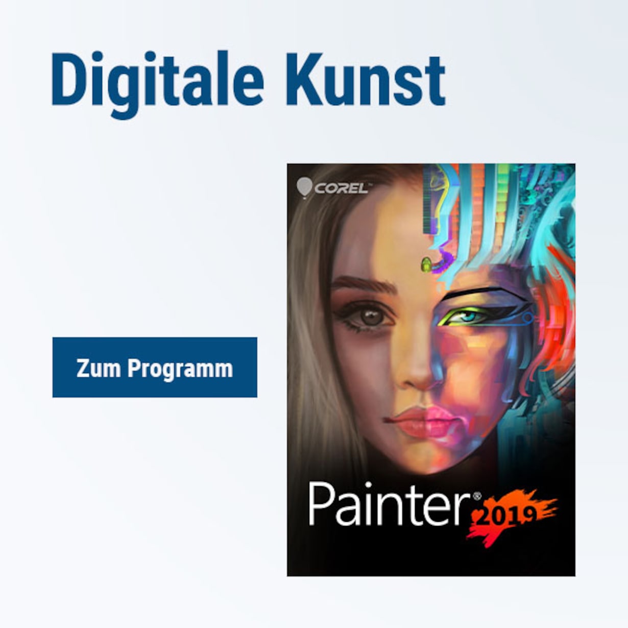 Zur Software von Corel